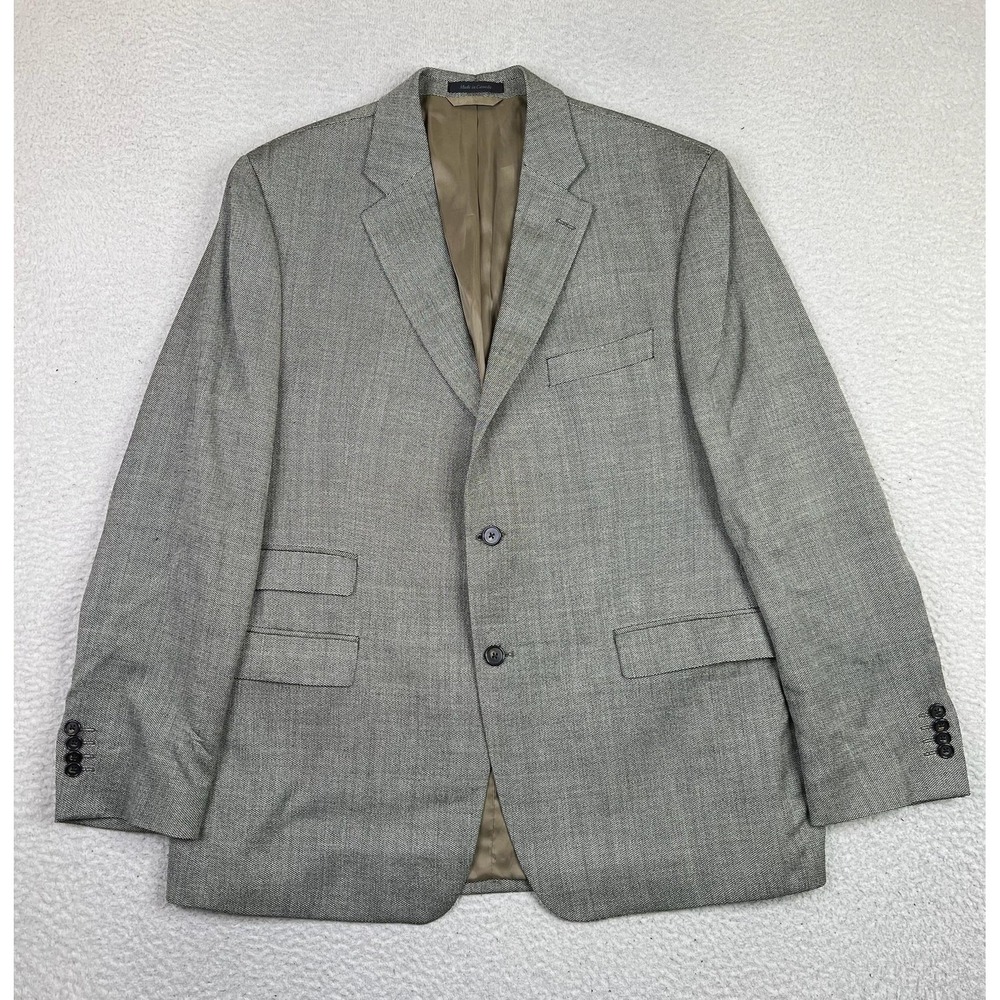 Lauren Ralph Lauren Blazer Mens 46R Gray Wool Silk Tweed Sport Coat‎ Canada